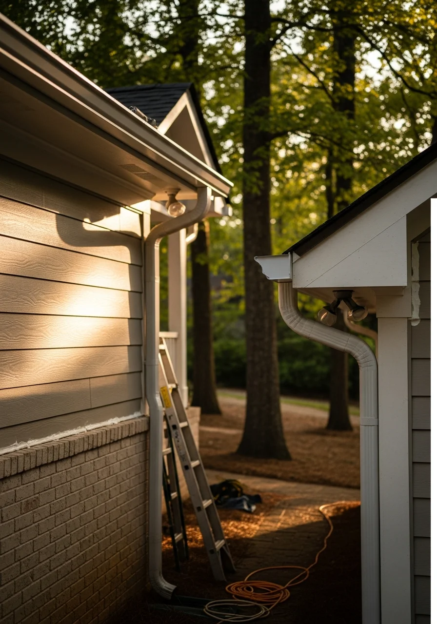 Quality exterior detail on a Duluth home showing professional craftsmanship and attention to local building standards.