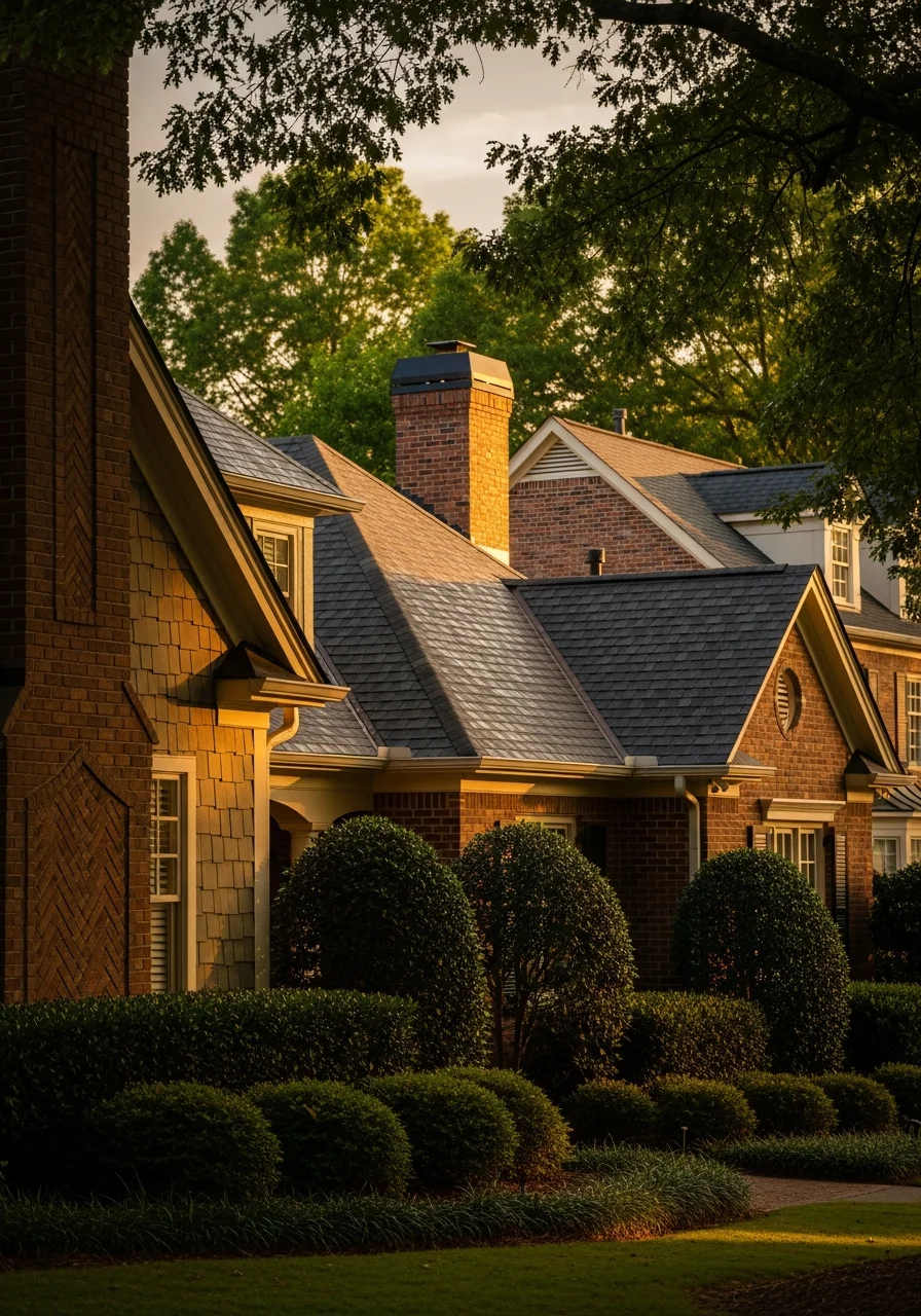 Detail of quality exterior work on a Norcross property showing professional craftsmanship and attention to local standards.